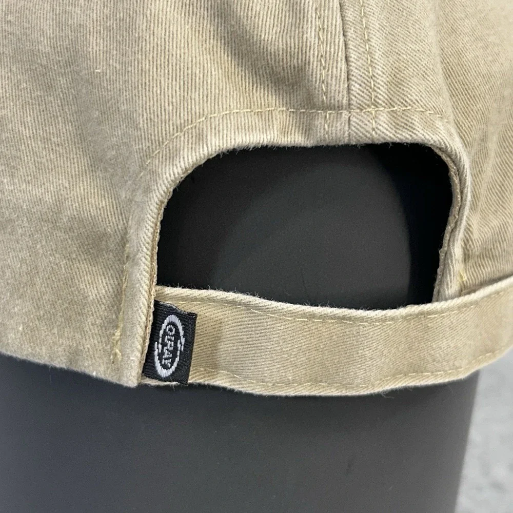 Copper Mountain Ski Resort Strapback Hat Cap Tan Olive Adjustable Cotton